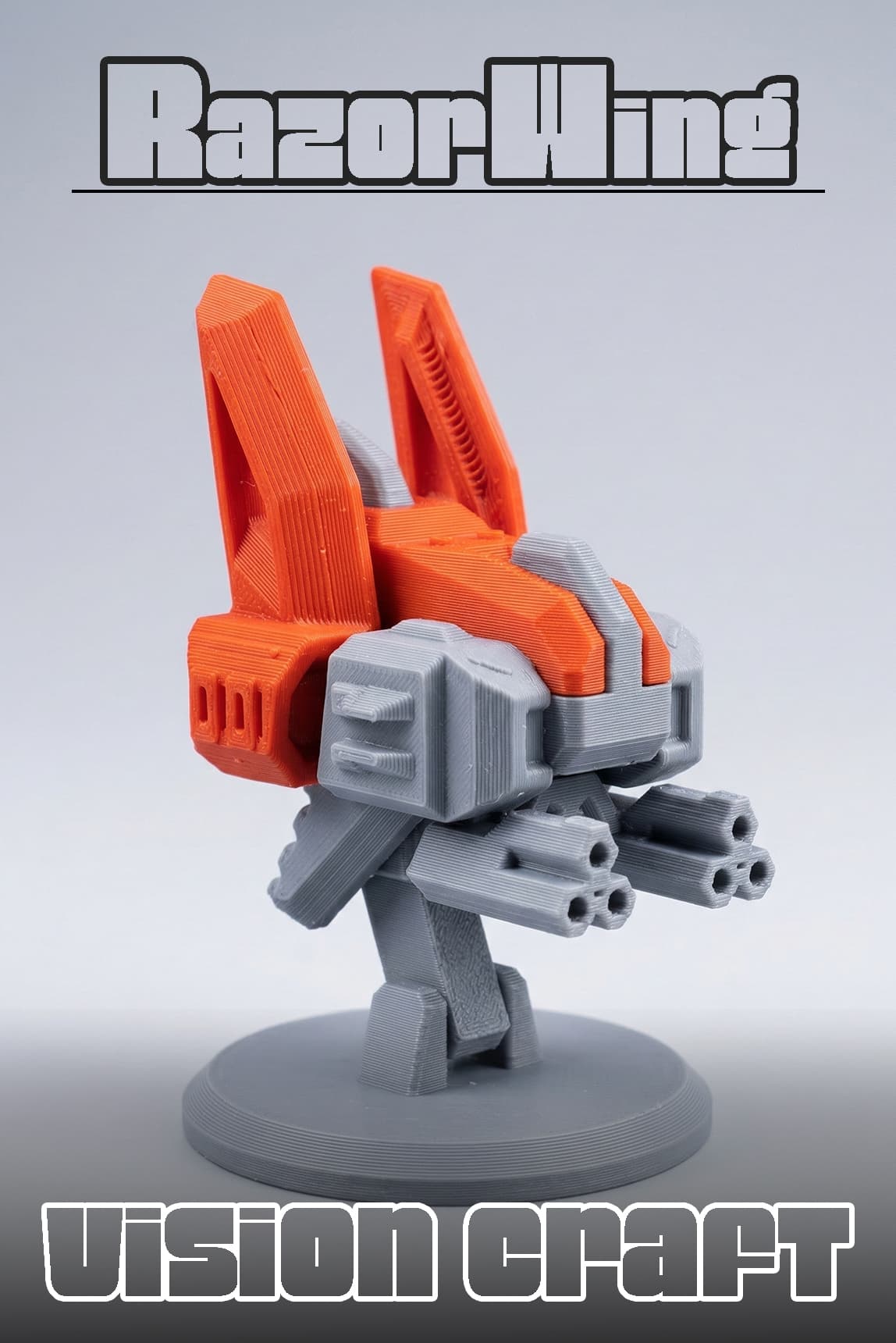 Razorwing Scout Figür 3D Baskı Model Koleksiyon Oyun Diorama Kişiselleştirilebilir Hediye