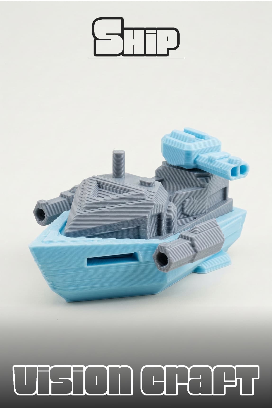 Assault Patrol Ship Figür 3D Baskı Model Koleksiyon Oyun Diorama Kişiselleştirilebilir Hediye