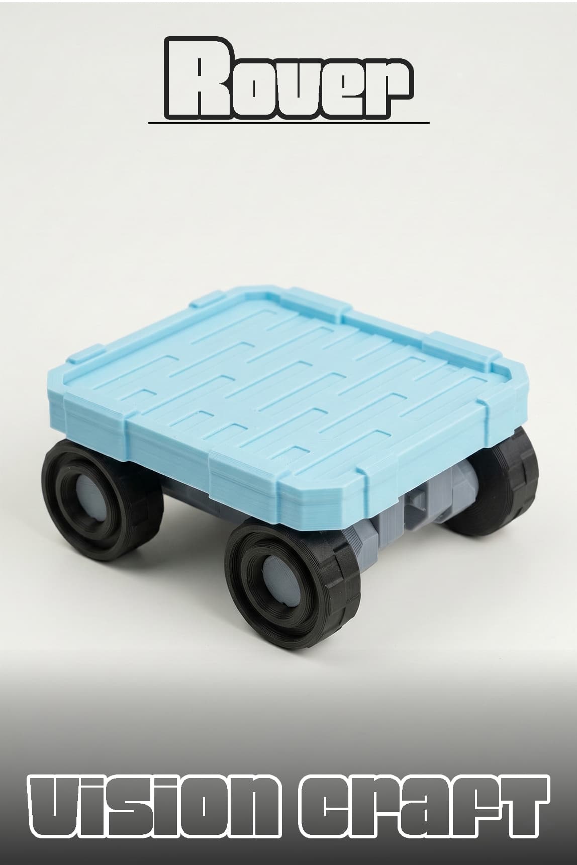 Transport Rover Figür 3D Baskı Model Koleksiyon Oyun Diorama Kişiselleştirilebilir Hediye