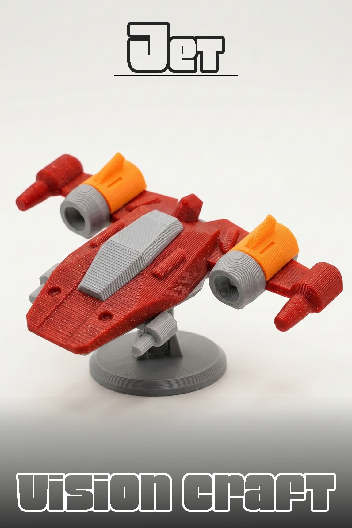 Zephyr Jet Figür 3D Baskı Model Koleksiyon Oyun Diorama Kişiselleştirilebilir Hediye