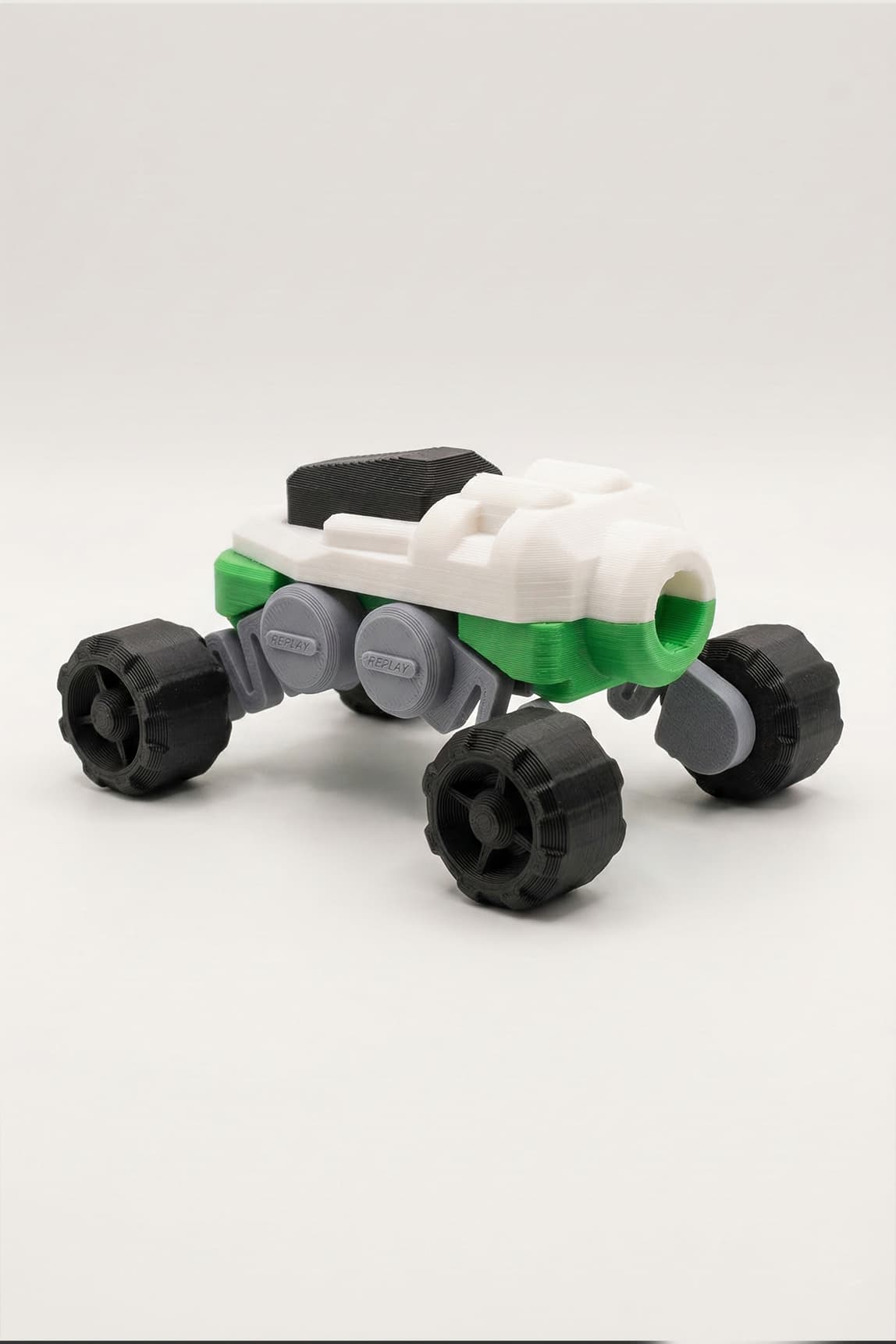 Rocket Buggy Araç Figür 3D Baskı Model Koleksiyon Oyun Diorama Kişiselleştirilebilir Hediye 2